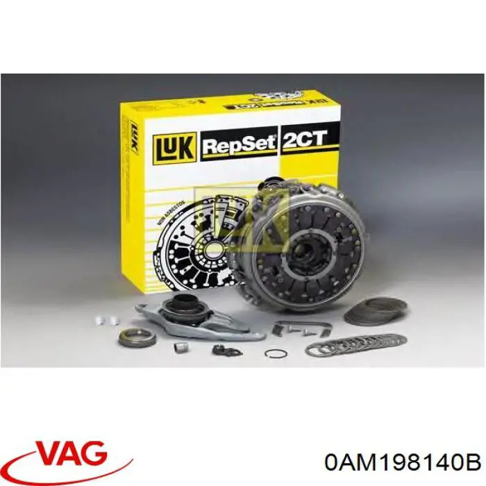 Kit de embraiagem (3 peças) VAG 0AM198140B preço, a partir de 552,88 USD