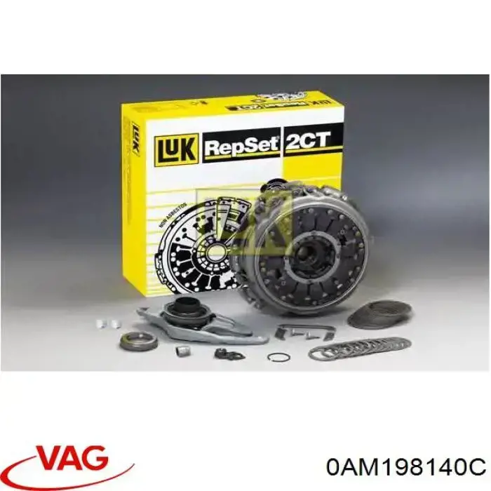 Kit de embraiagem (3 peças) VAG 0AM198140C preço, a partir de 479,18 USD
