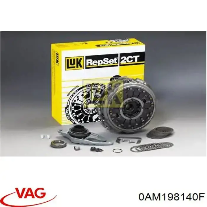 Kit de embraiagem (3 peças) VAG 0AM198140F preço, a partir de 478,37 USD