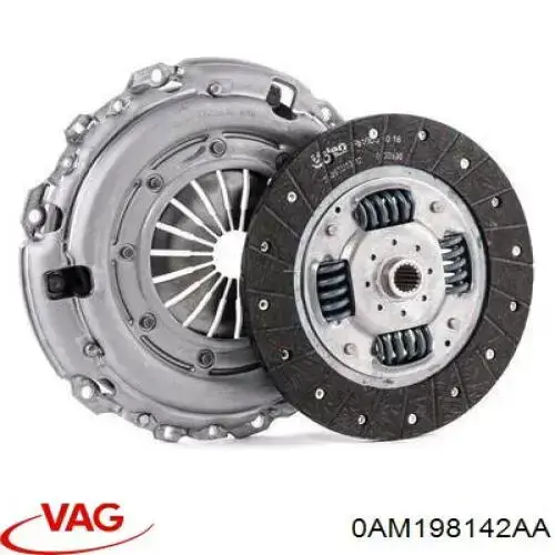 Kit de embraiagem (3 peças) VAG 0AM198142AA preço, a partir de 501,72 USD