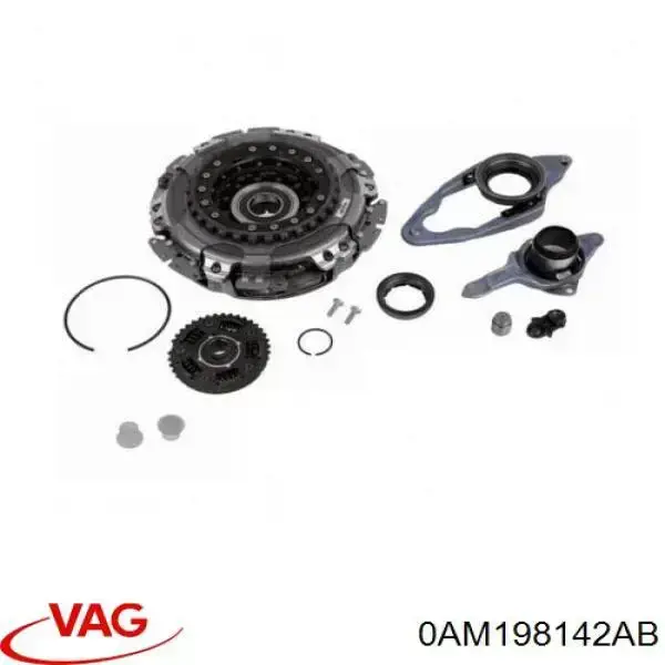 0AM198142AB VAG Kit de embraiagem (3 peças)
