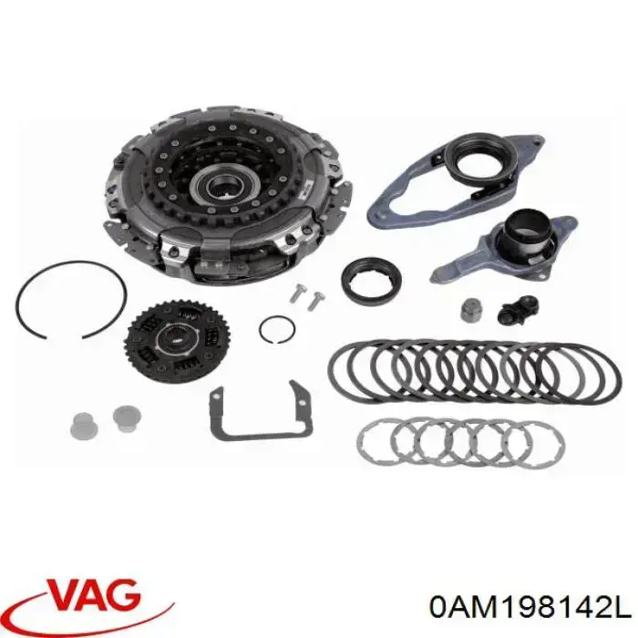 Kit de embraiagem (3 peças) VAG 0AM198142L preço, a partir de 322,22 USD
