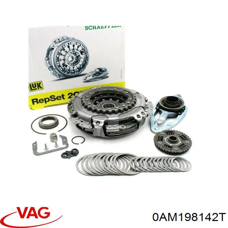 Kit de embraiagem (3 peças) VAG 0AM198142T preço, a partir de 835,83 USD