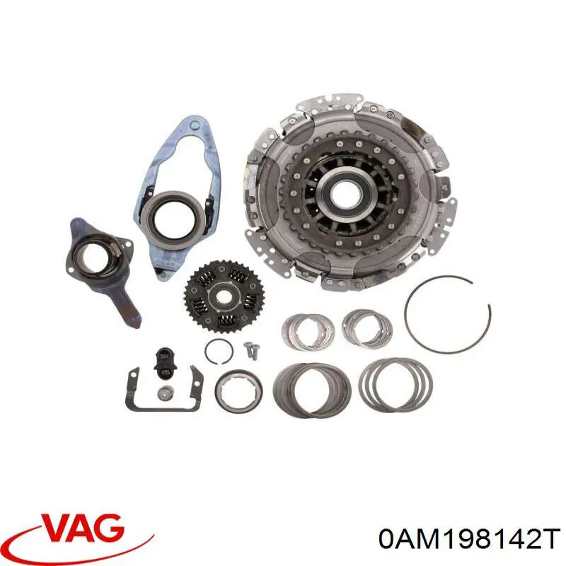 0AM198142T VAG Kit de embraiagem (3 peças)