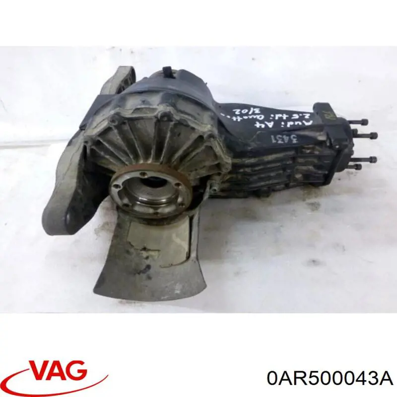 0AR500043A VAG Eixo traseiro montado