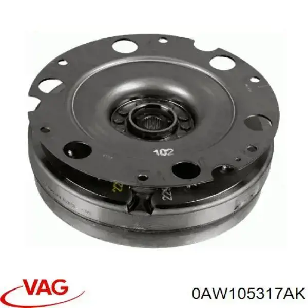 0AW105317AK VAG Volante de motor