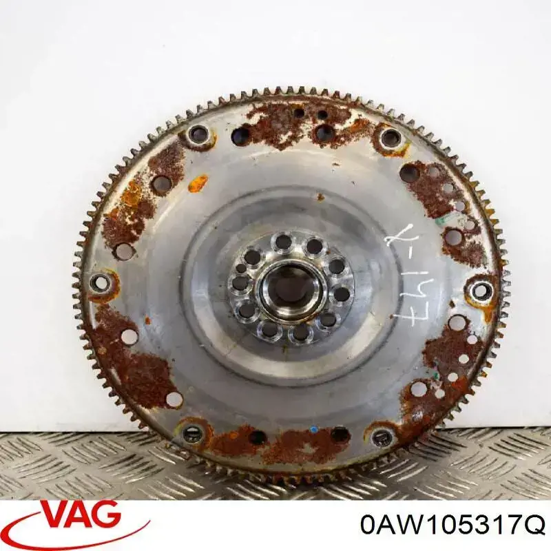 Compre 0AW105317Q VAG Volante de motor