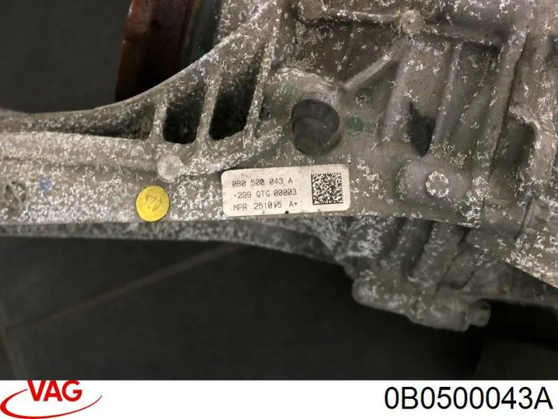 Redutor do eixo traseiro VAG 0B0500043G preço, a partir de 4321,47 USD