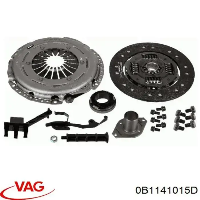 0B1141015D VAG Kit de embraiagem (3 peças)