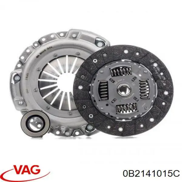 Kit de embraiagem (3 peças) VAG 0B2141015D preço, a partir de 423,95 USD