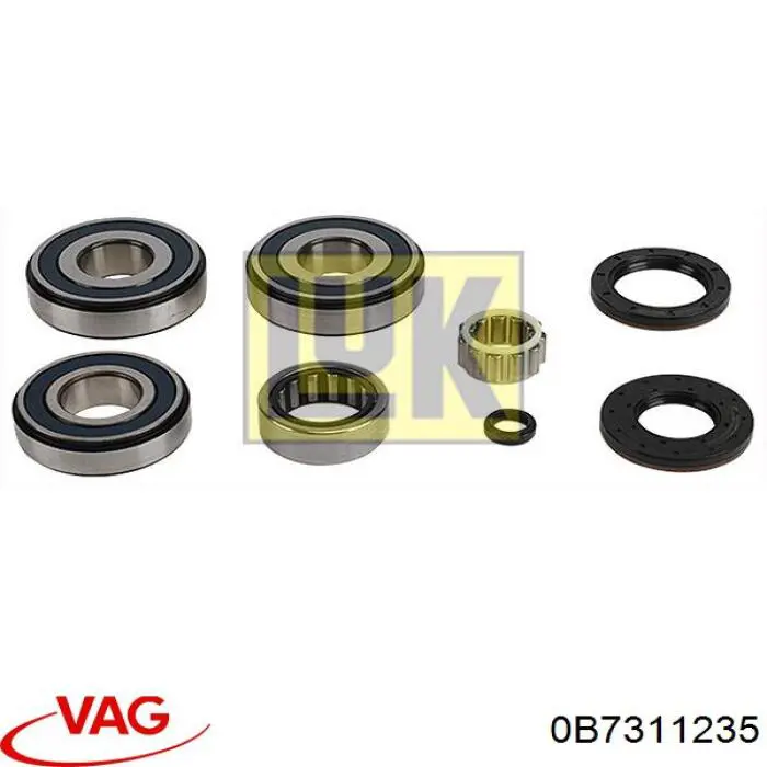 A0109811825 Mercedes Rolamento da árvore intermédia da Caixa de Mudança