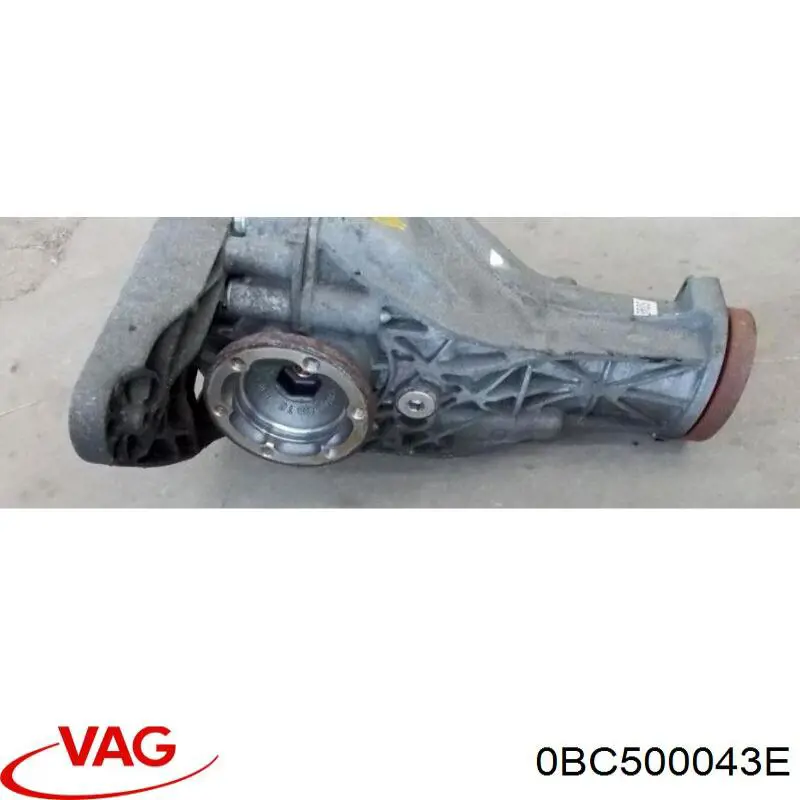 0BC500043E VAG Redutor do eixo traseiro