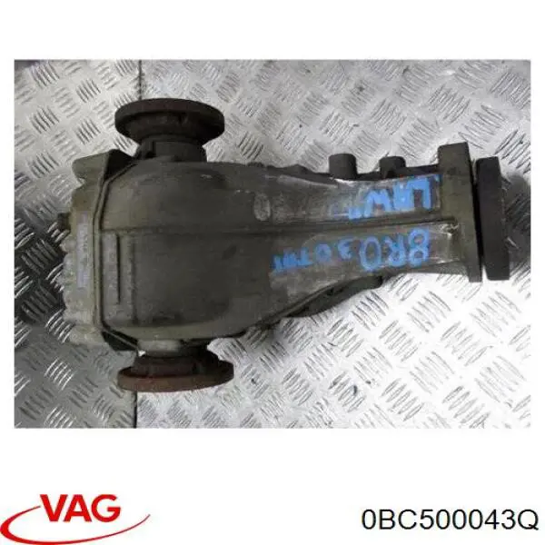 Eixo traseiro montado VAG 0BC500043Q preço, a partir de 786,24 USD