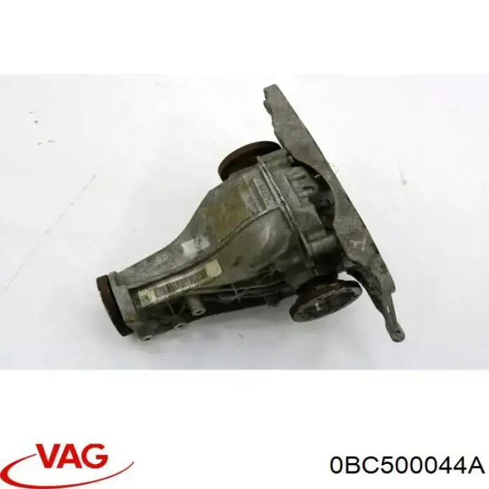 0BC500044A VAG Eixo traseiro montado