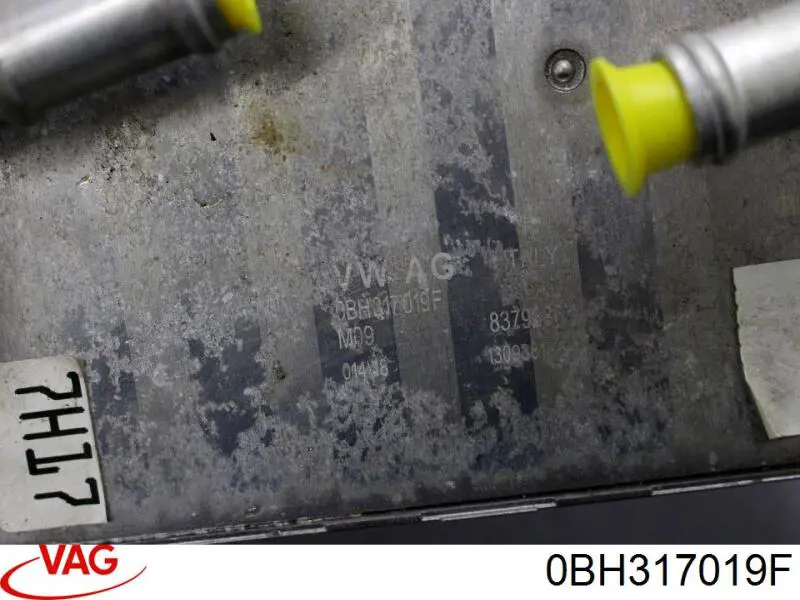 0BH317019F VAG Radiador de esfriamento, Caixa Automática de Mudança