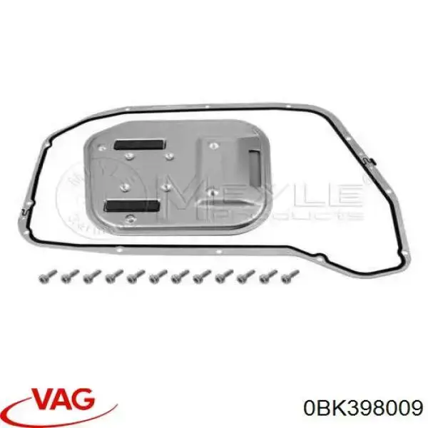 Filtro da Caixa Automática de Mudança VAG 0BK398009 preço, a partir de 33,41 USD