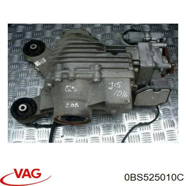 Redutor do eixo traseiro para Audi Q3  8UB, 8UG
