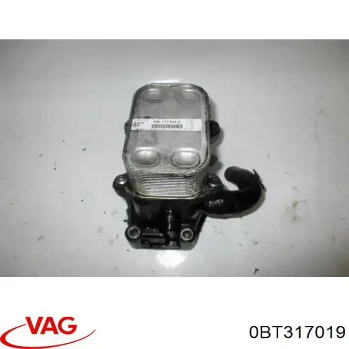 Compre 0BT317019 VAG Radiador de esfriamento, Caixa Automática de Mudança
