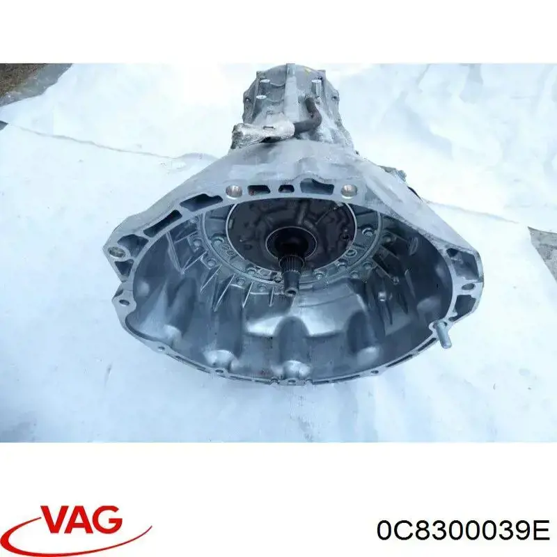 0C8300039E VAG Caixa Automática de Mudança montada