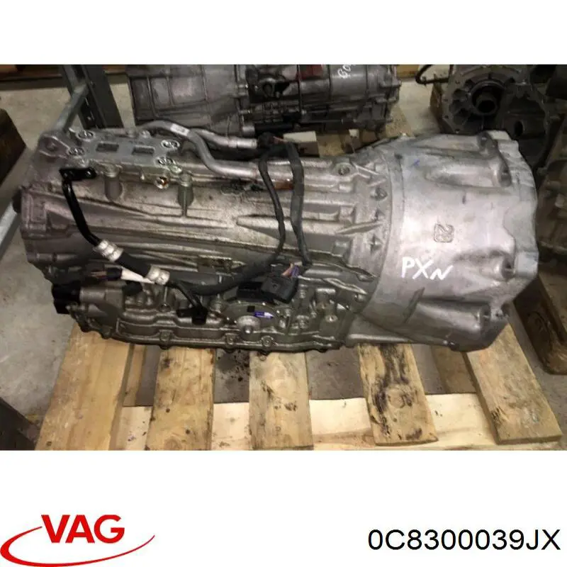 0C8300039J VAG Caixa Automática de Mudança montada