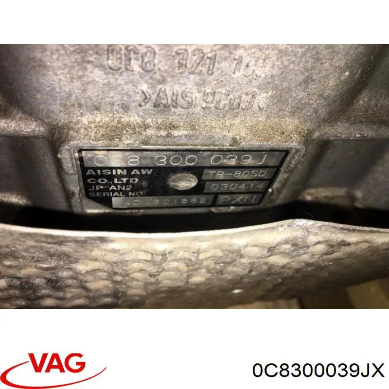 Caixa Automática de Mudança montada VAG 0C8300039J preço, a partir de 16243,75 USD