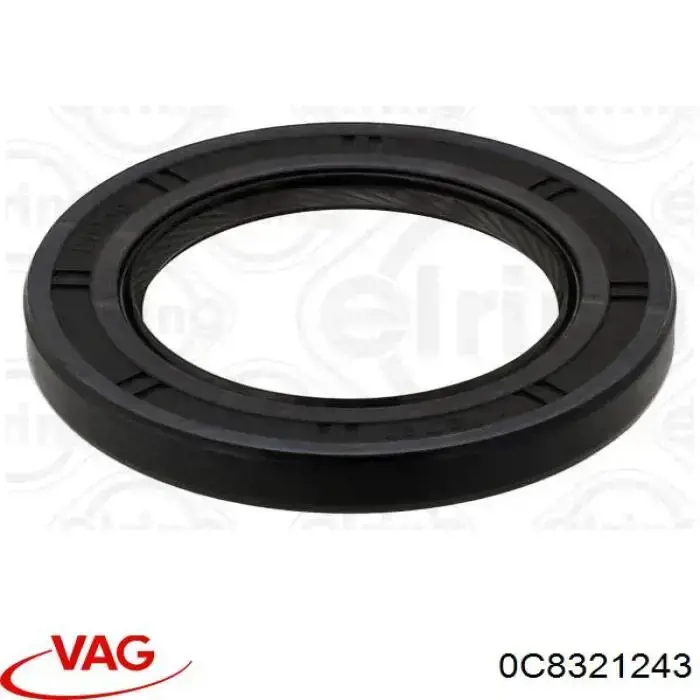 0C8321243 VAG Vedação da Caixa Automática de Mudança (de árvore de saída/primária)