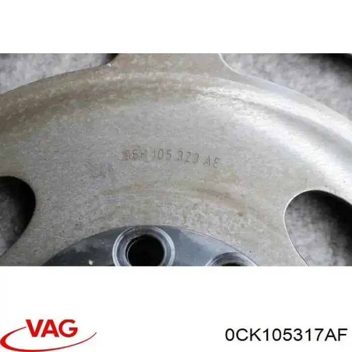 Compre 0CK105317AF VAG Volante de motor