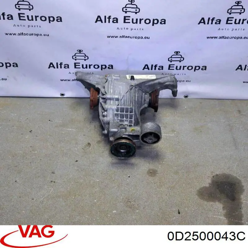 Redutor do eixo traseiro VAG 0D2500043C preço, a partir de 1682,14 USD