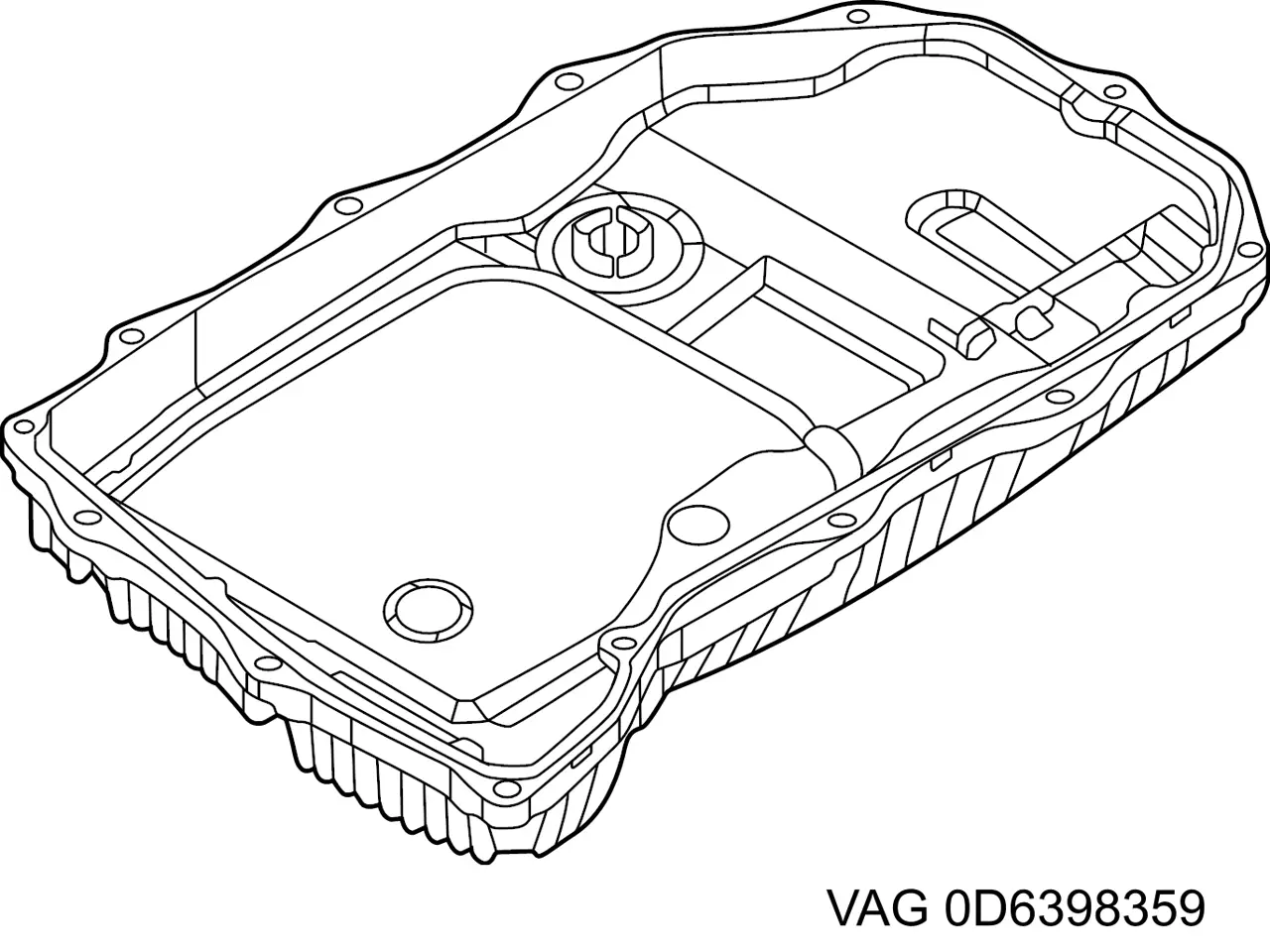 0D6398359 VAG Filtro da Caixa Automática de Mudança