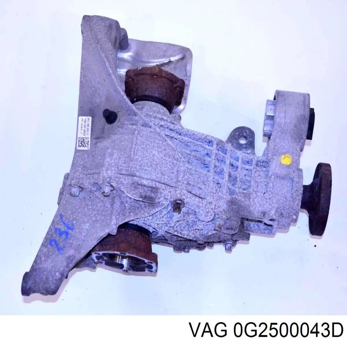 0G2500043D VAG Redutor do eixo traseiro