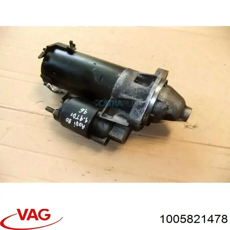 1005821478 VAG Tampa traseira do motor de arranco