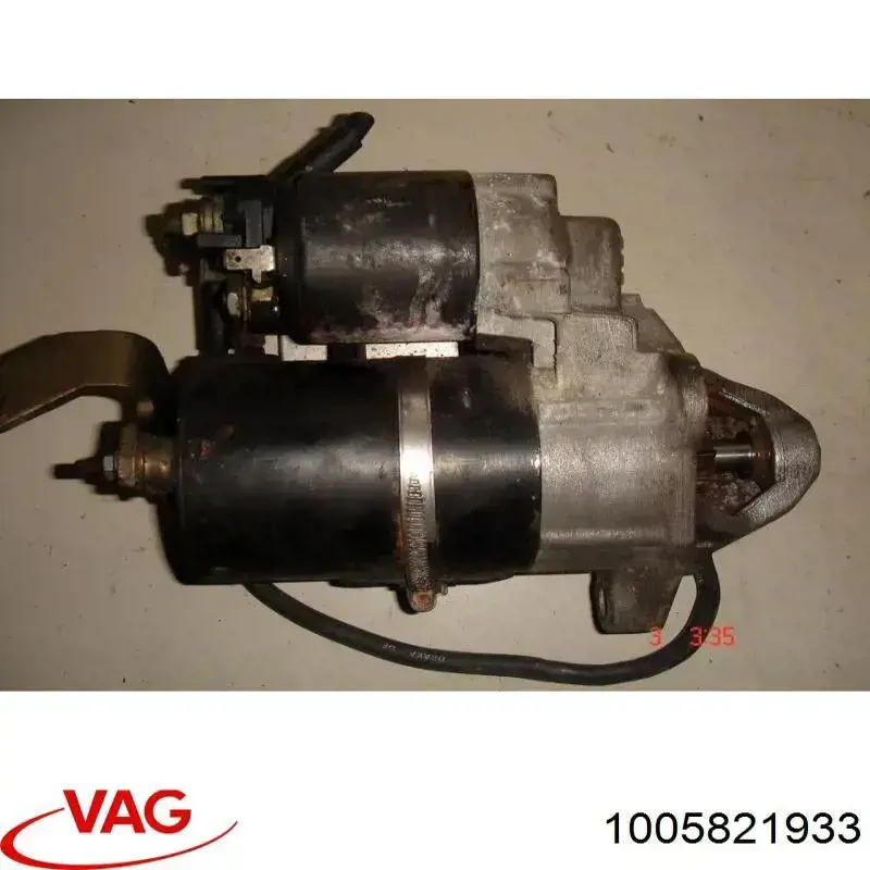 Tampa dianteira do motor de arranco 1005821933 VAG