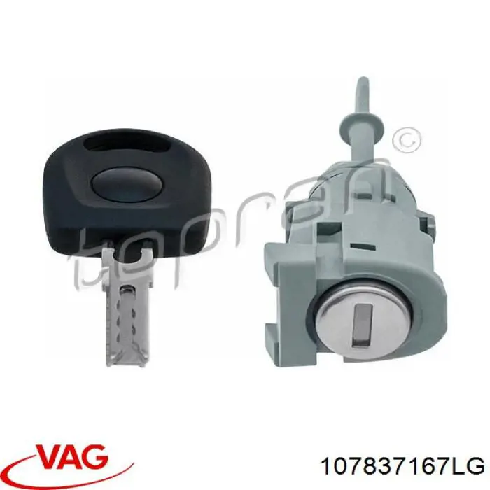 107837167LG VAG Trinco de fecho da porta dianteira esquerda