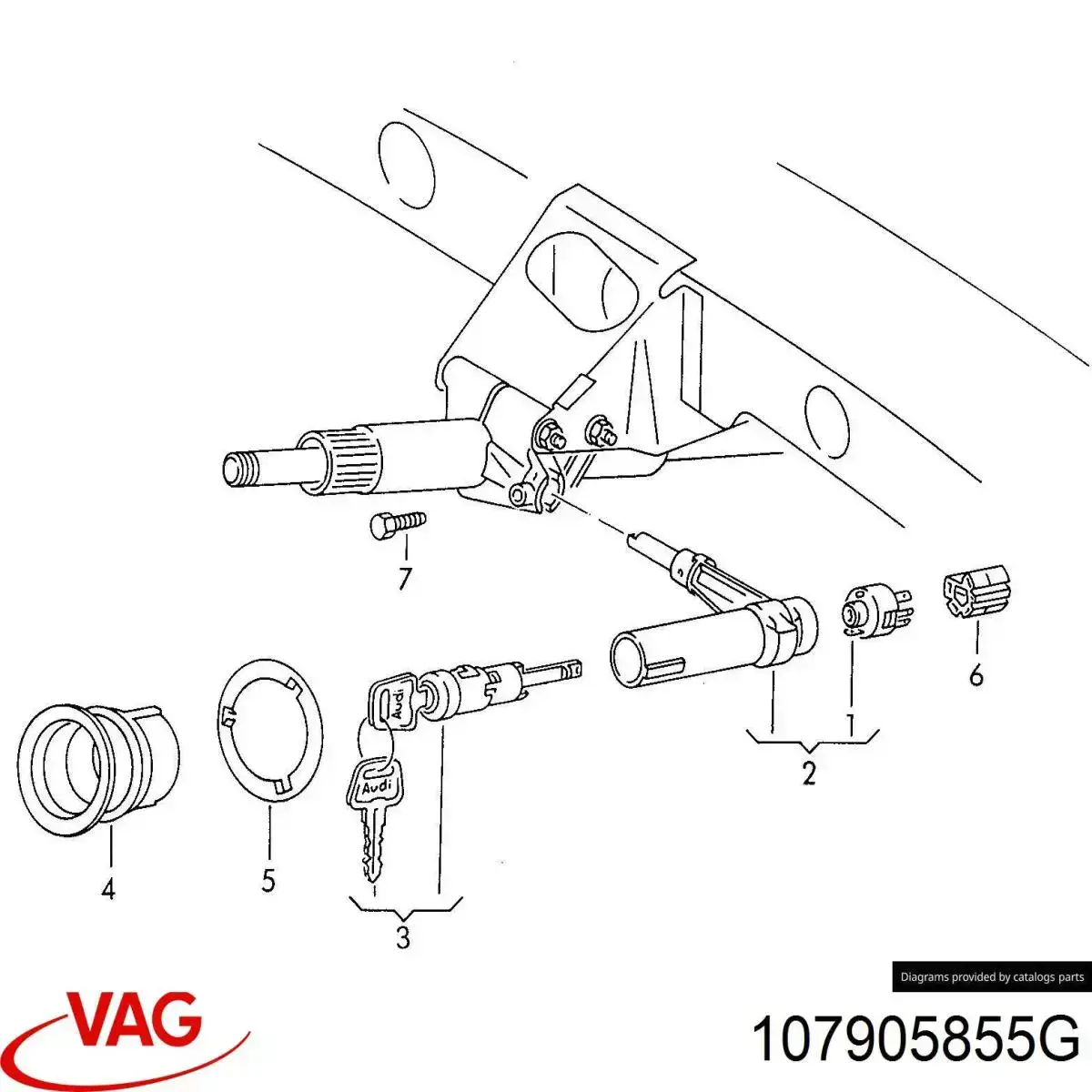  VAG 107905855G preço, a partir de 129,29 USD