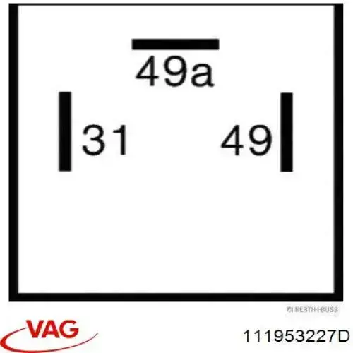 Relê de pisca-pisca VAG 111953227D preço, a partir de 10,30 USD