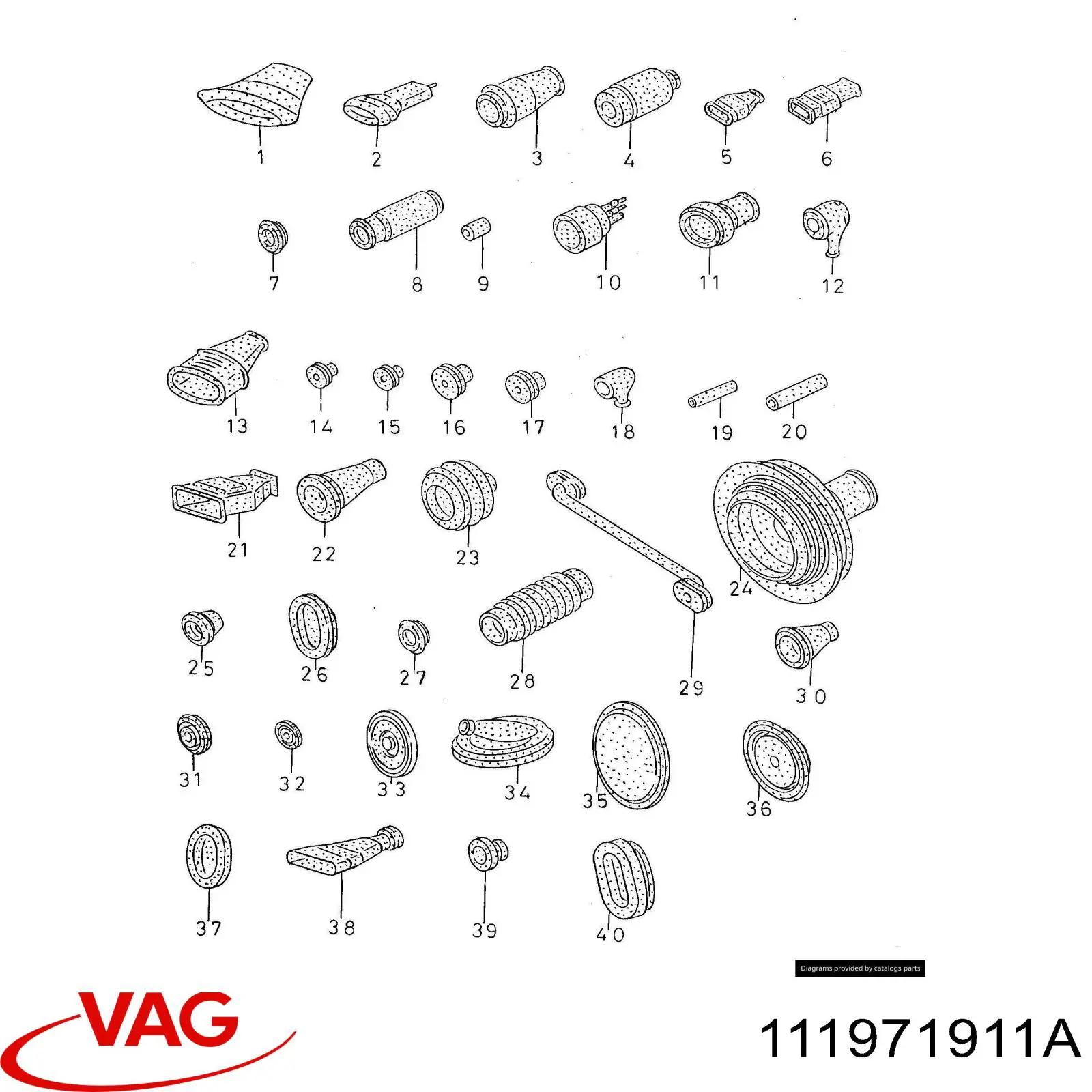  VAG 111971911A preço, a partir de 6,39 USD