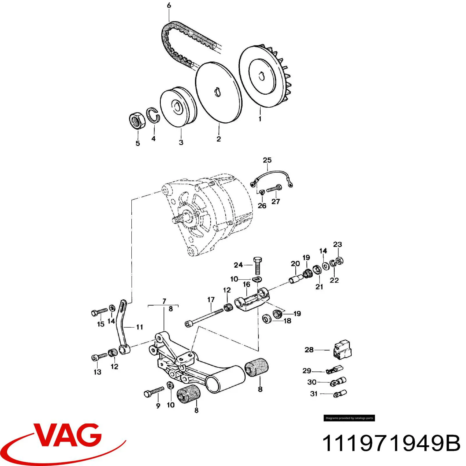 Compre 111971949B VAG 