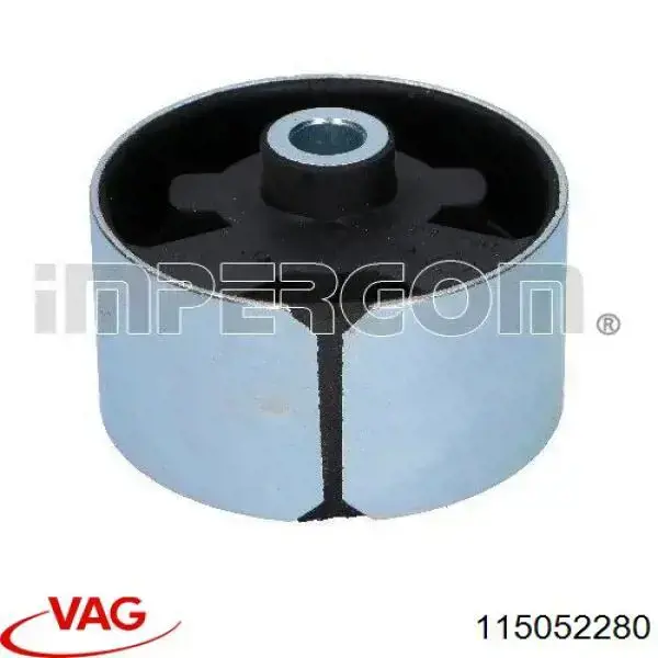 Coxim (suporte) direito de motor (bloco silencioso) 115052280 VAG