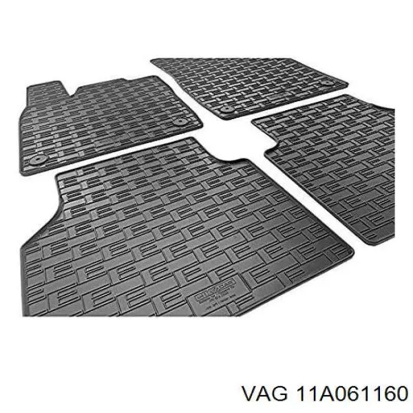 11A061160 VAG Tapete da seção de bagagem