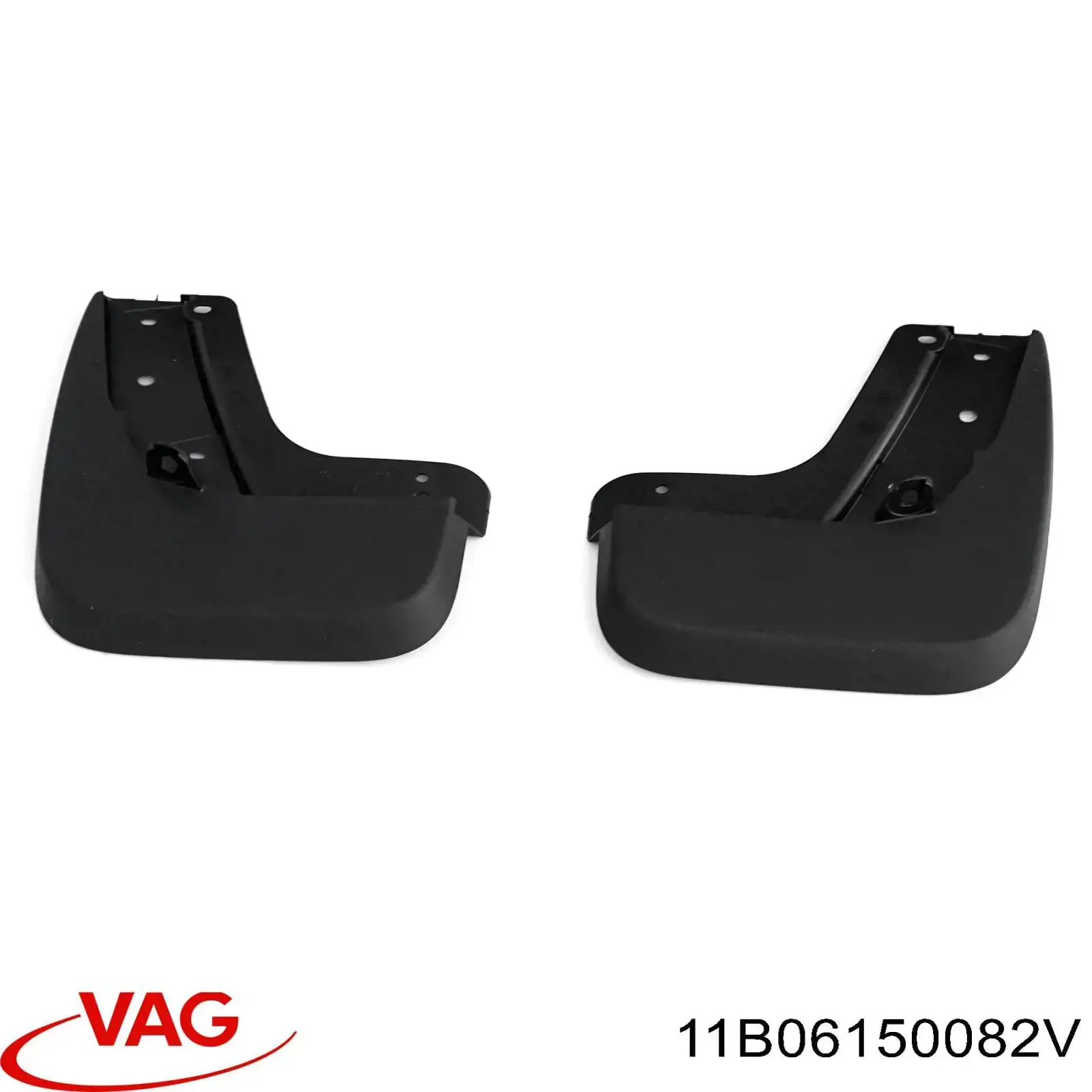 Tapetes dianteiros + traseiros, kit VAG 11B06150082V