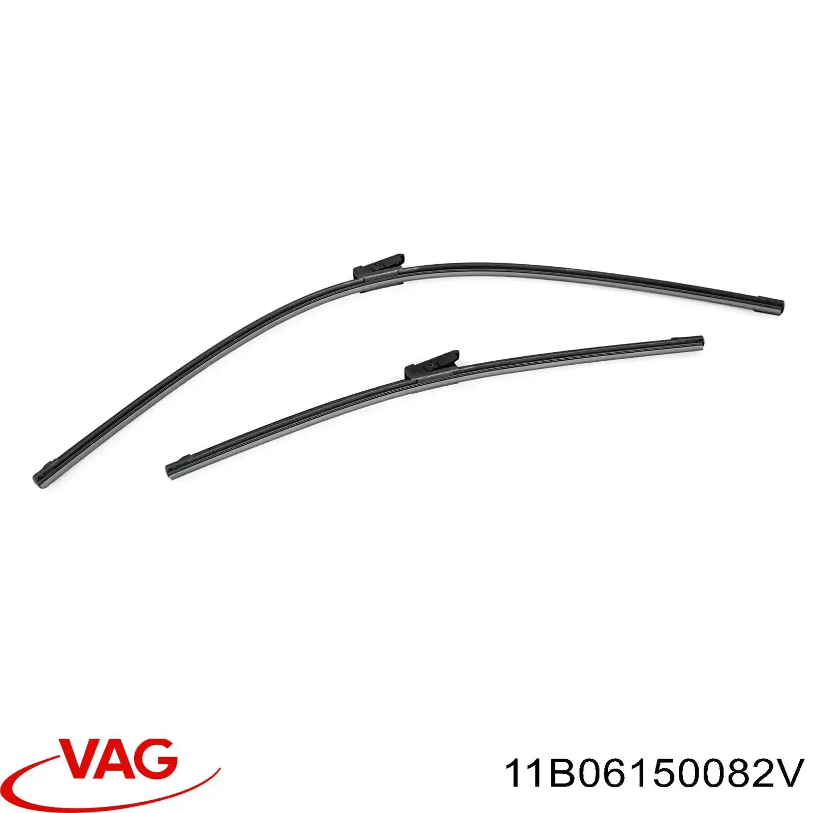 11B06150082V VAG Tapetes dianteiros + traseiros, kit