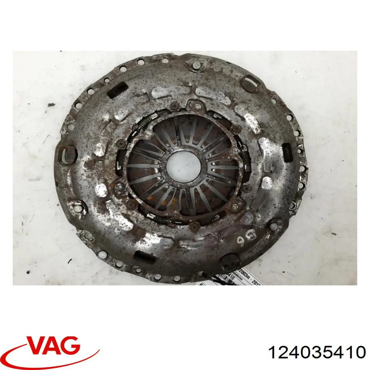 Cesta de embraiagem 124035410 VAG