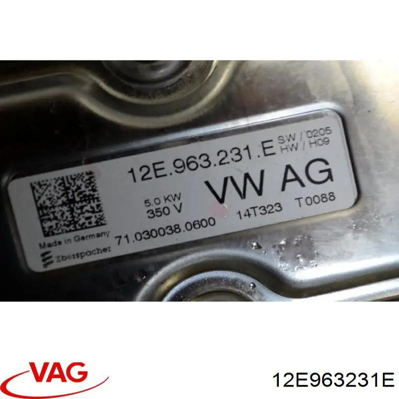 Trocador de calor do módulo de bateria VAG 12E963231E preço, a partir de 345,62 USD