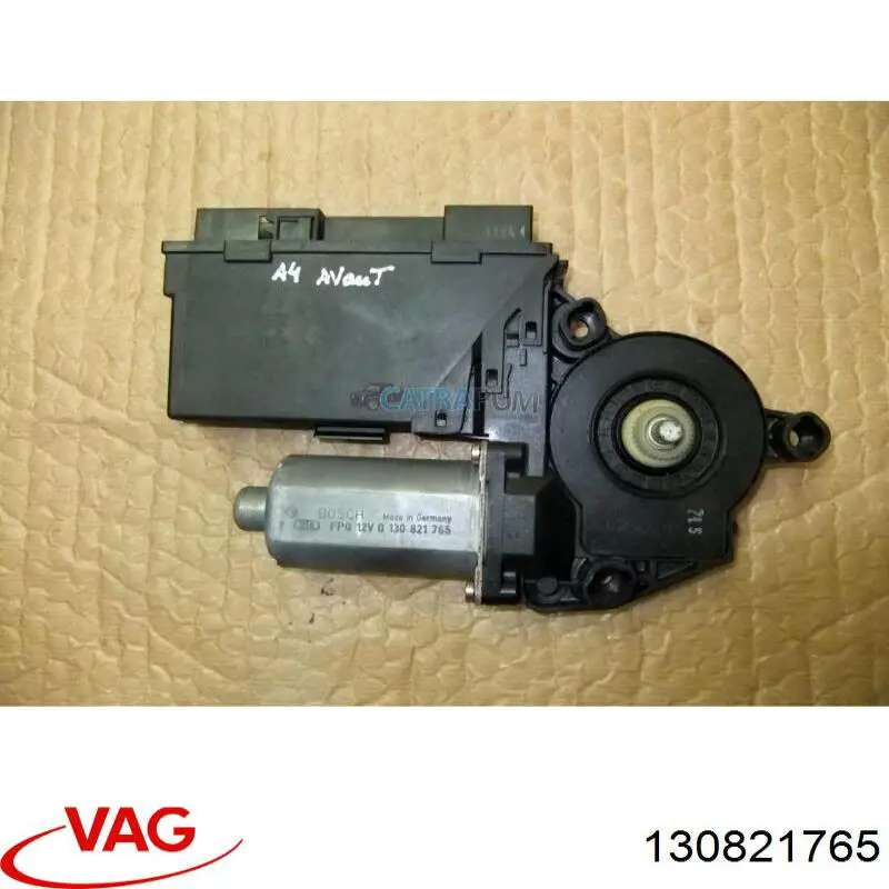 130821765 VAG Motor de acionamento de vidro da porta dianteira esquerda