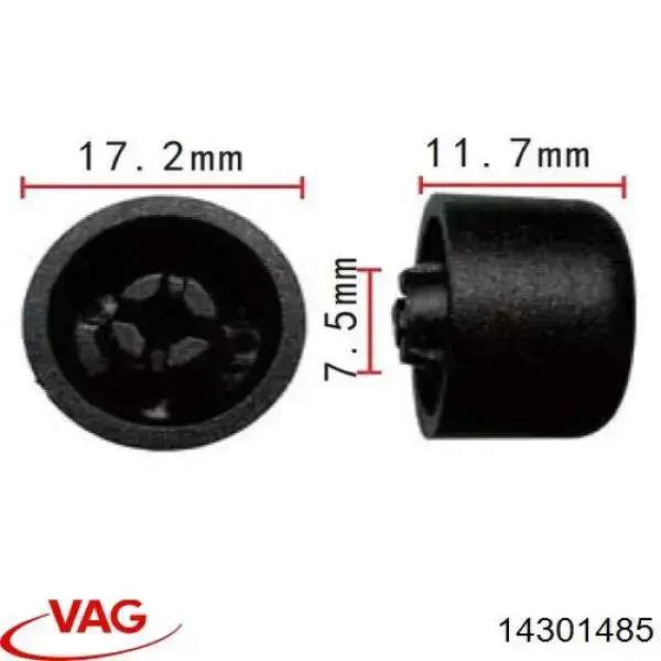 Tampão de tampa traseira da Caixa de Mudança VAG 014301485 preço, a partir de 10,65 USD