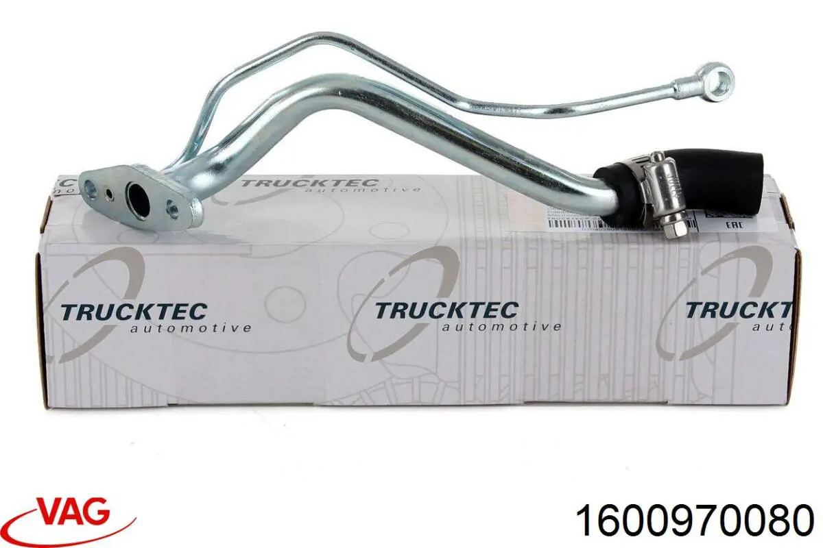 Compre 1600970080 VAG Vedante de mangueira de derivação de óleo de turbina