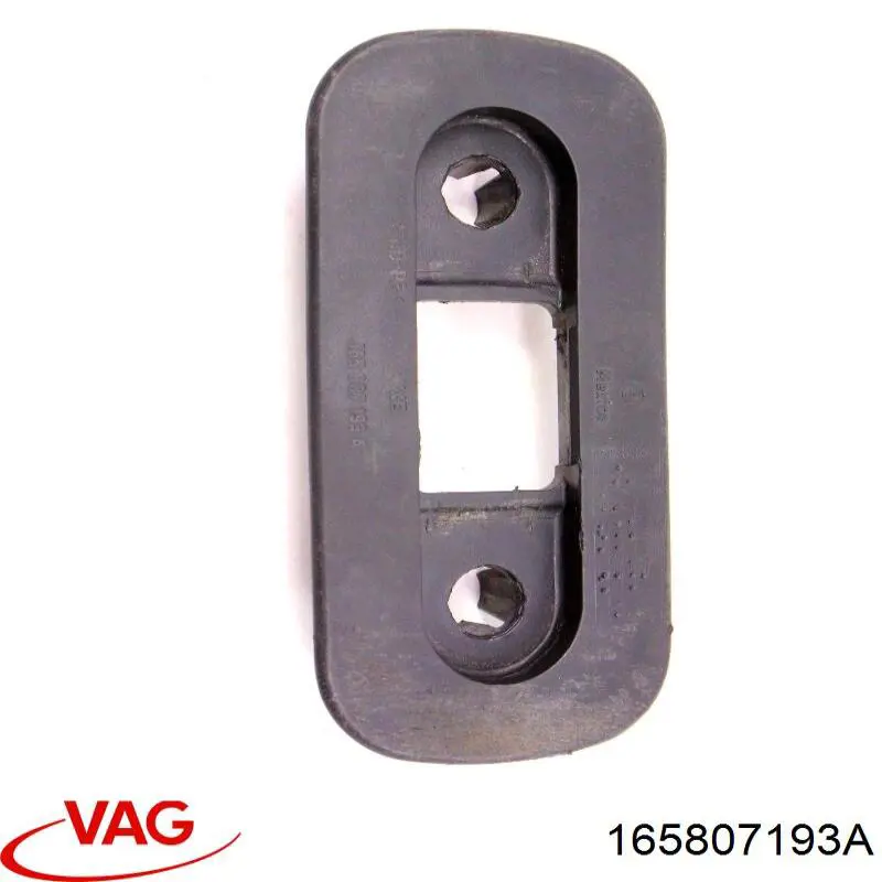 Compre 165807193A VAG Consola externa do pára-choque traseiro