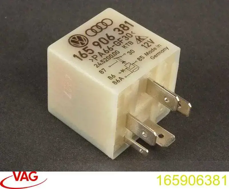 Relê de bomba de gasolina elétrica VAG 165906381 preço, a partir de 21,01 USD