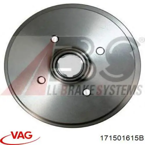 Tambor do freio traseiro VAG 171501615B preço, a partir de 56,18 USD