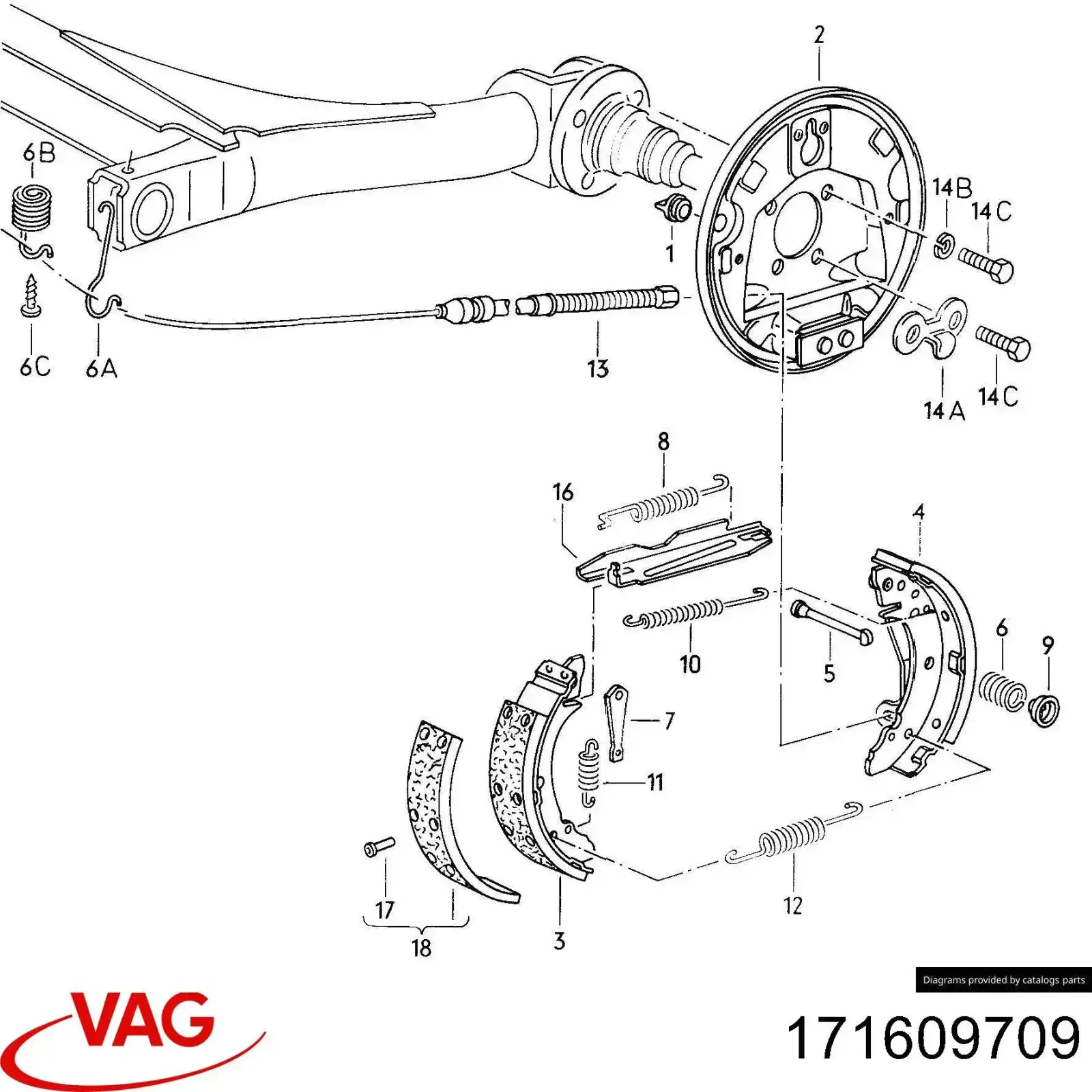  VAG 171609709 preço, a partir de 4,43 USD